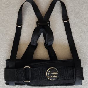 Figure And Roller Skating HandHeld Pole Freestyle Harness Belt