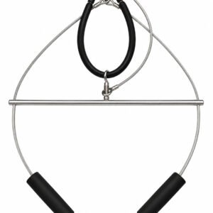 Figure Skating And Roller Blade Skating HandHeld Freestyle Pole Harness Steel Wire Rope Assembly