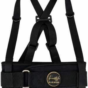 Figure And Roller Skating HandHeld Pole Freestyle Harness Belt